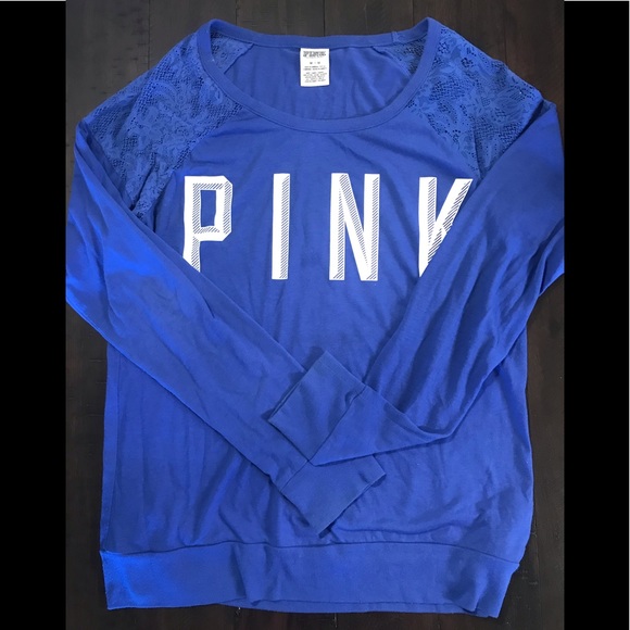PINK Victoria's Secret Tops - 💖Victoria Secret Size M Royal Blue shirt💖